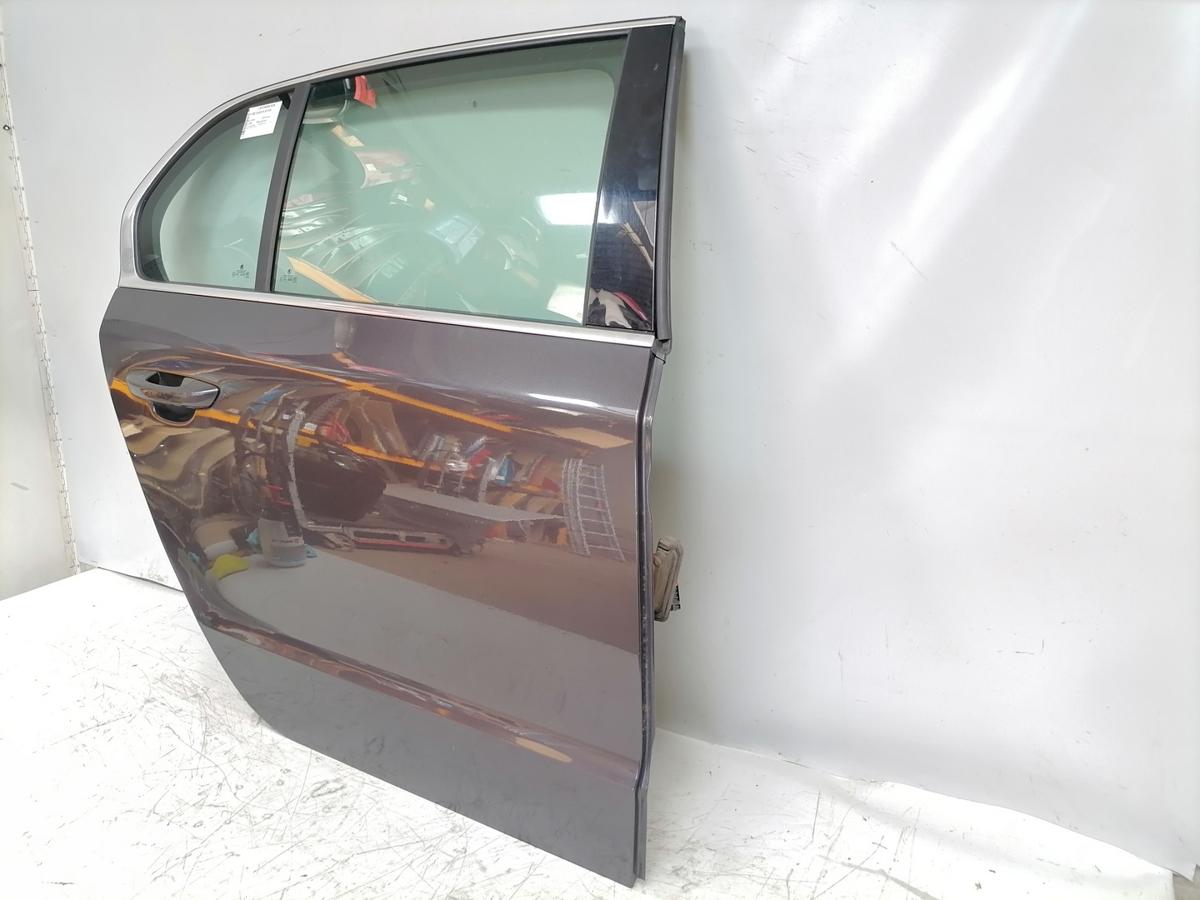 Skoda Superb 2 3T original T&uuml;r hinten rechts LF8M Moccabraun Flie&szlig;heck Bj.2009